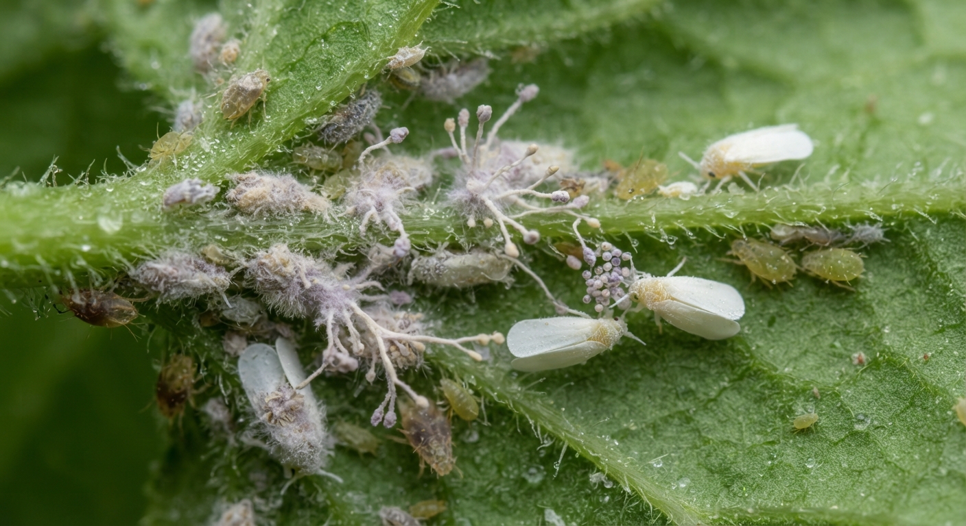 Lecanicillium lecanii e Isaria fumosorosea
